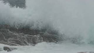 Pemaquid Point during blizzard [upl. by Yantruoc571]