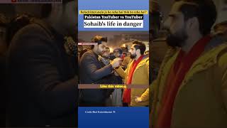 Sohaib Was Attacked by Ali Hamza pakmediaonindia youtuberfight indiavspakistan [upl. by Haidedej22]