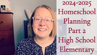 20242025 HOMESCHOOL PLANNING PART 2  RESOURCES FOR REQUIRED SUBJECTS SHOP YOUR SHELVES UPDATES [upl. by Jacy]