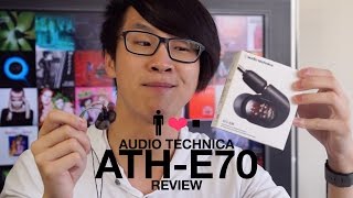 LLAT Audio Technica ATHE70 Review  Who Monitors the Monitors [upl. by Rollo535]