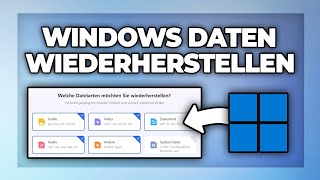 Windows gelöschte Daten wiederherstellen kostenlos  Dateien reparieren Tutorial [upl. by Esau]