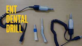 How to use dental Marathon micromotor  DentalENT Drill  NSK Diagnotherapy [upl. by Enaxor876]