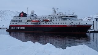 Hurtigrutens MS Spitsbergen  Day 6 Øksfjord to Berlevåg  Norwegian Coastal Voyage 2017 [upl. by Crissie633]