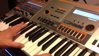 NAMM 2012 Casios Mike Martin  Overview of the Casio XWP1 [upl. by Rehotsirhc]