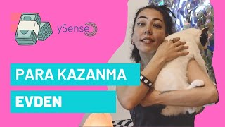 EVDEN PARA KAZANMA YSENSE [upl. by Sihtnyc]