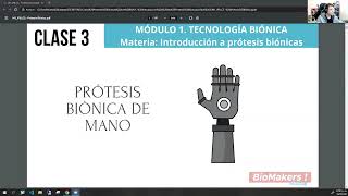 ¿Prótesis Biónica de Mano  Clase Demo quotCURSO PRÓTESIS 2023quot [upl. by Newcomer]