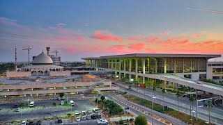 Night View Dammam Airport Roade [upl. by Doxia332]