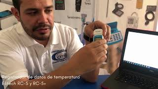 Registrador de datos de temperatura Elitech RC 5 y RC 5 [upl. by Mcwilliams]