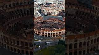 Rome  Italy  Drone View above the city [upl. by Egroeg]