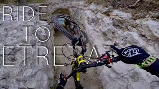 MTB ENDURODH  RIDE TO ETRETAT  YT CAPRA [upl. by Dyrraj]