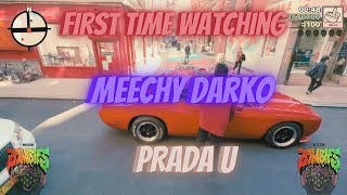 REACTION First Time WATCHING Meechy Darko  PRADA U quotGothic Luxuryquot Album [upl. by Nelra662]