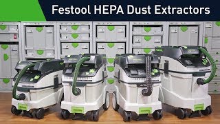 Festool HEPA Dust Extractors Improve the quality and efficiency of your work [upl. by Eniamreg]