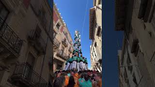 4de9f dels Castellers de Vilafranca per Sant Miquel [upl. by Darcy]