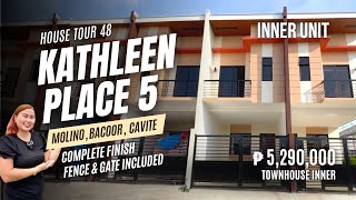 House Tour 48  Modern House and Lot for Sale Bacoor Cavite  Kathleen Place 5  Inner [upl. by Alford]