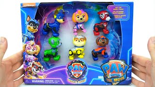 Paw Patrol Unboxing Review  PAW Patrol The Mighty Movie Toy Collection [upl. by Eniotna]