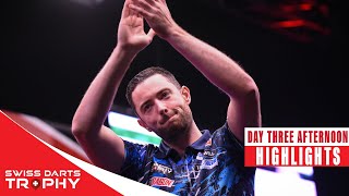 QUARTERFINALISTS CONFIRMED  Day Three Afternoon Highlights  2024 Swiss Darts Trophy [upl. by Anaidiriv]