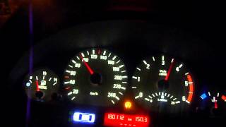 BMW 320d E46 Stock 136hp Acceleration [upl. by Violeta323]