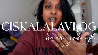 HAAR KORT GEKNIPT amp VIERKANTE NAGELS WHO AM I  CISKALALA VLOG [upl. by Eiromem]