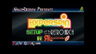 HyperspinSet up Retroarch in Rocketlauncher [upl. by Amatruda]