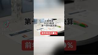 【前年同月比●！？】三菱商事2023年度第一四半期決算三菱商事 決算短信 決算説明資料 決算 売上高 営業利益 配当金 配当性向 日本企業 日本株 投資 shorts [upl. by Dinnie23]