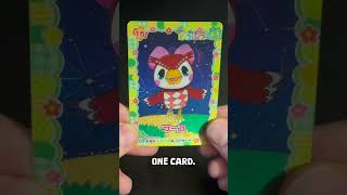 Animal Crossing Cards MOVE shorts AnimalCrossing ACNH [upl. by Elinet]