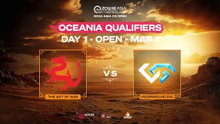 eXTREMESLAND Oceania OQ Day 1  Art of War vs Underground BO3 Map 1 [upl. by Xaviera440]