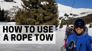 Learn To Ski With a Rope Tow Lift [upl. by Naloj]