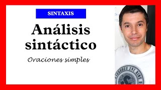 Cómo analizar una oración simple  Análisis sintáctico [upl. by Lattie]