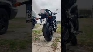 Yamaha Fz6 Naked exhaust Dominator [upl. by Esnofla]