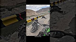 Ladakh Ride Cancel ❌Ktm rc390 Crash💔Raftarking01 shorts bike rider aalyanvlogs crash ladakh [upl. by Aduh89]