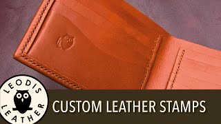 Custom Leather Stamps Information [upl. by Reed]