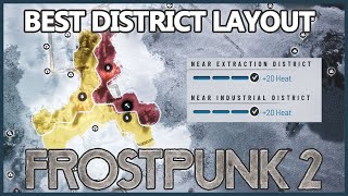 District Layout Guide  Frostpunk 2 Tips and Tricks [upl. by Greeson41]