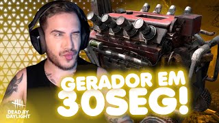 FAÇA ESSA BUILD E TERMINE O GERADOR EM 30 SEGUNDOS  Dead By Daylight  Daniel Glassmann [upl. by Aeht]