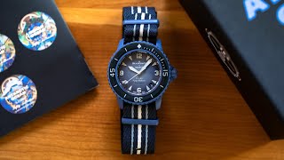 The Swatch X Blancpain Scuba Fifty Fathoms Is Real – And It Has Arrived [upl. by Sauncho59]