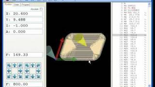 CNC USB Controller  test run [upl. by Kcirdet671]