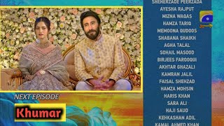 Khumar Episode 31  Teaser  khumar Episode 30  Drama review Feroze Khan hum tv [upl. by Naxela]