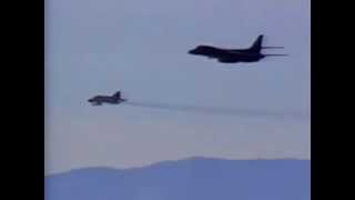 B1 Lancer Bomber  Carpet Bombing [upl. by Dennett]