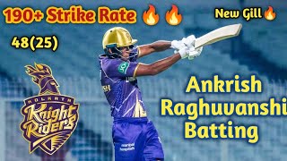 Angkrish Raghuvanshi Batting। KKR Practice Match। IPL 2024। Kolkata Knight Riders। New Shubman Gill [upl. by Brier]