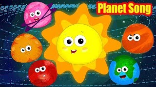 planeta canción  aprender nombres españoles planetas  Planet Song  Oh My Genius Español [upl. by Eiltan]