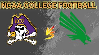 East Carolina Pirates vs North Texas Mean Green  2024 NCAA College Football Live Play by Play Score [upl. by Nimar955]