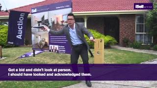 quotLive Auction Tutorialquot  Michael Choi  Melbourne Real Estate Training [upl. by Crawley242]