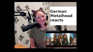 Reaction Feuerschwanz ft Melissa Bonny  Ding SEED Cover [upl. by Oivatco]