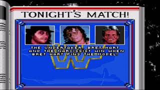 MAIN EVENT MEMORIES  WWF Royal Rumble on Sega Genesis [upl. by Ysle814]