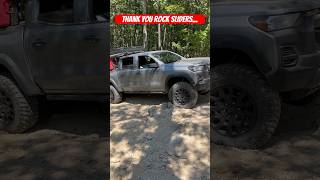 Rock Slider HIT 4x4 offroad camping automobile adventure hit fun chevy overland watch [upl. by Nyroc461]