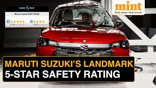 Dzire Launch Maruti Suzuki’s FIRST 5Star Global NCAP Safety Rating  What It Means For Maruti [upl. by Placeeda]