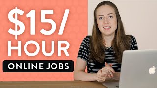 10 Online Jobs That Pay 15hr or More for Students in 2023 [upl. by Gilda]