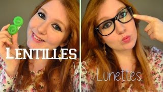 Lentilles ou lunettes Avantagesinconvénients  je vous dis tout [upl. by Yeo]