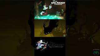 Shadow Blot in Epic Mickey Rebrushed youtubeshorts [upl. by Erimahs]