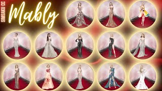 Sims 4 cc  Prom dresses Mably Store [upl. by Amerd554]