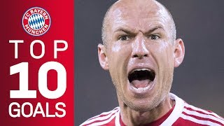 Arjen Robbens best goals for FC Bayern [upl. by Leisam]